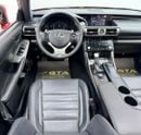 Lexus IS350 F SPORT PLATINUM 2014 Lexus IS-350 F Sport, Service History, Fully Loaded, Excellent Condition, GCC