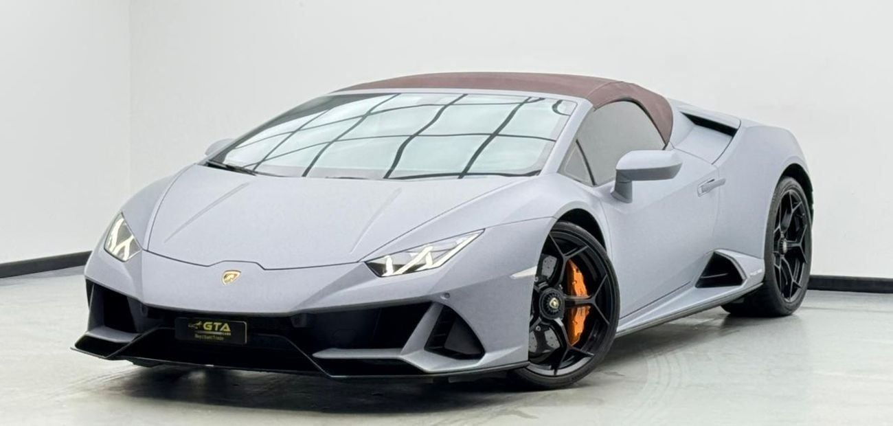 Lamborghini Huracan EVO SPYDER 2023 Lamborghini Huracan EVO Spyder, Lamborghini Warranty+Full Service History, GCC Specs.