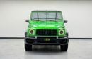 Mercedes Benz G63 AMG STANDARD 2022 Mercedes Benz G63 AMG G Manufaktur, MB Warranty + Service Pack, Carbon Fiber Interior, GCC