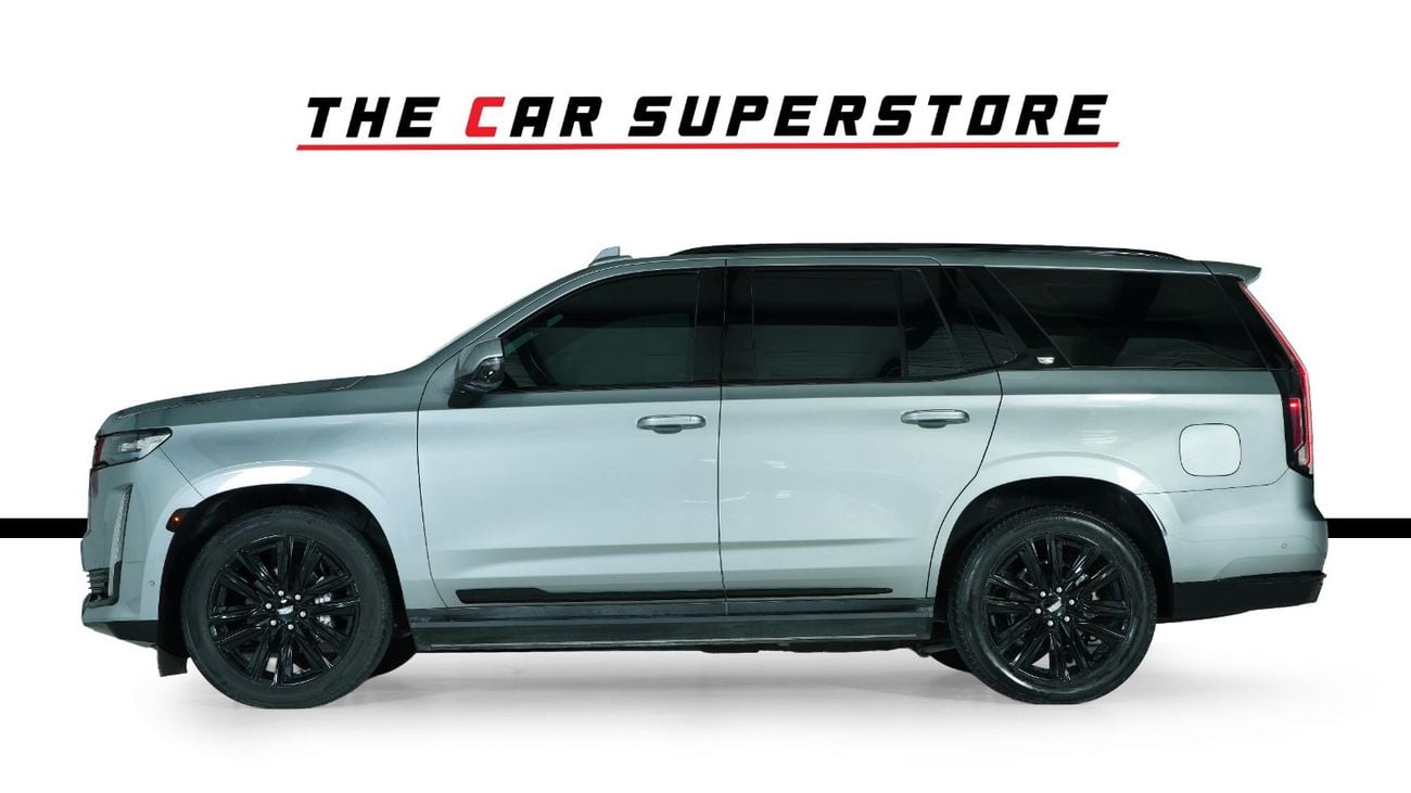 Cadillac Escalade SPORT 600 Sport-GCC-7 Seats-Full Service History With Dealer-Black Pack-Captain Seats
