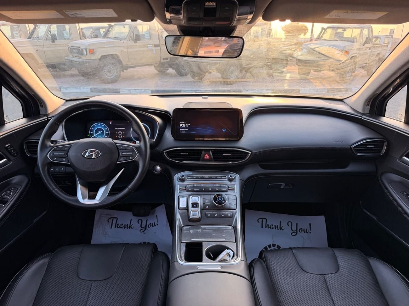 Hyundai Santa Fe SMART HEV 2023 HYUNDAI SANTAFE CALLIGRAPHY HYBRID PANORAMIC ROOF 360CAMERA FULL OPTIONS IMPORTED FROM USA