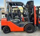 Toyota Fork lift Forklift TOYOTA 2.5 TON 3 STAGE Gasoline/LPG FORKLIFT TRUCK MODEL 32-8FG25 (Export Only)