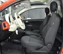 Fiat 500 DOLCEVITA EXCELLENT DEAL for our Fiat 500 Dolcevita ( 2024 Model ) in Orange Color GCC Specs