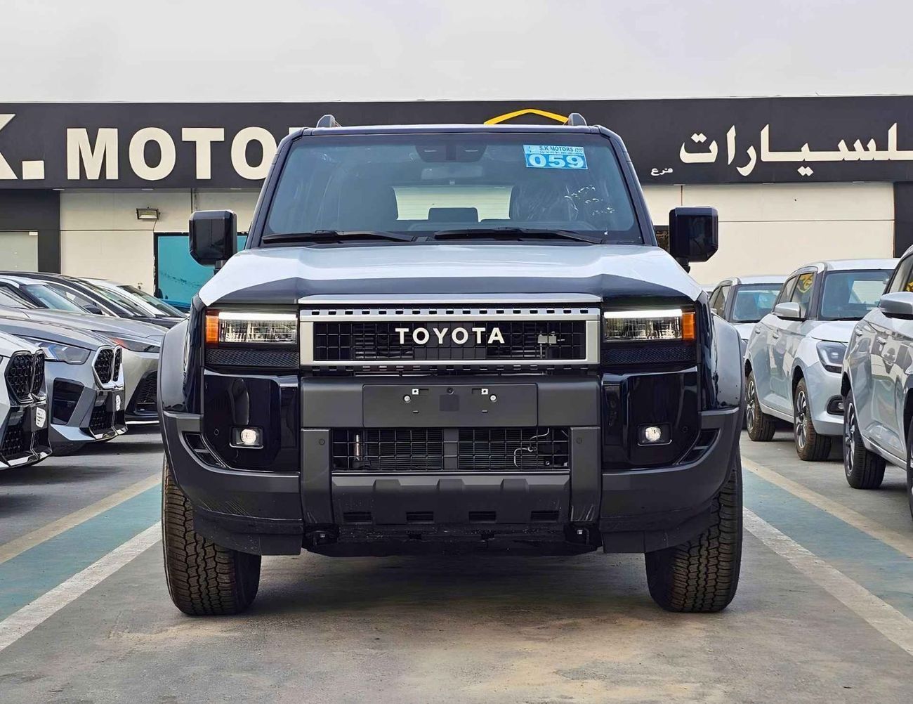 تويوتا برادو ALL ROUNDER TURBO 2.4L PETROL ALL ROUNDER TURBO BASIC / 2.4L PETROL V4 / SUNROOF / DVD+CAMERA / COOL BOX (CODE#PPARS)