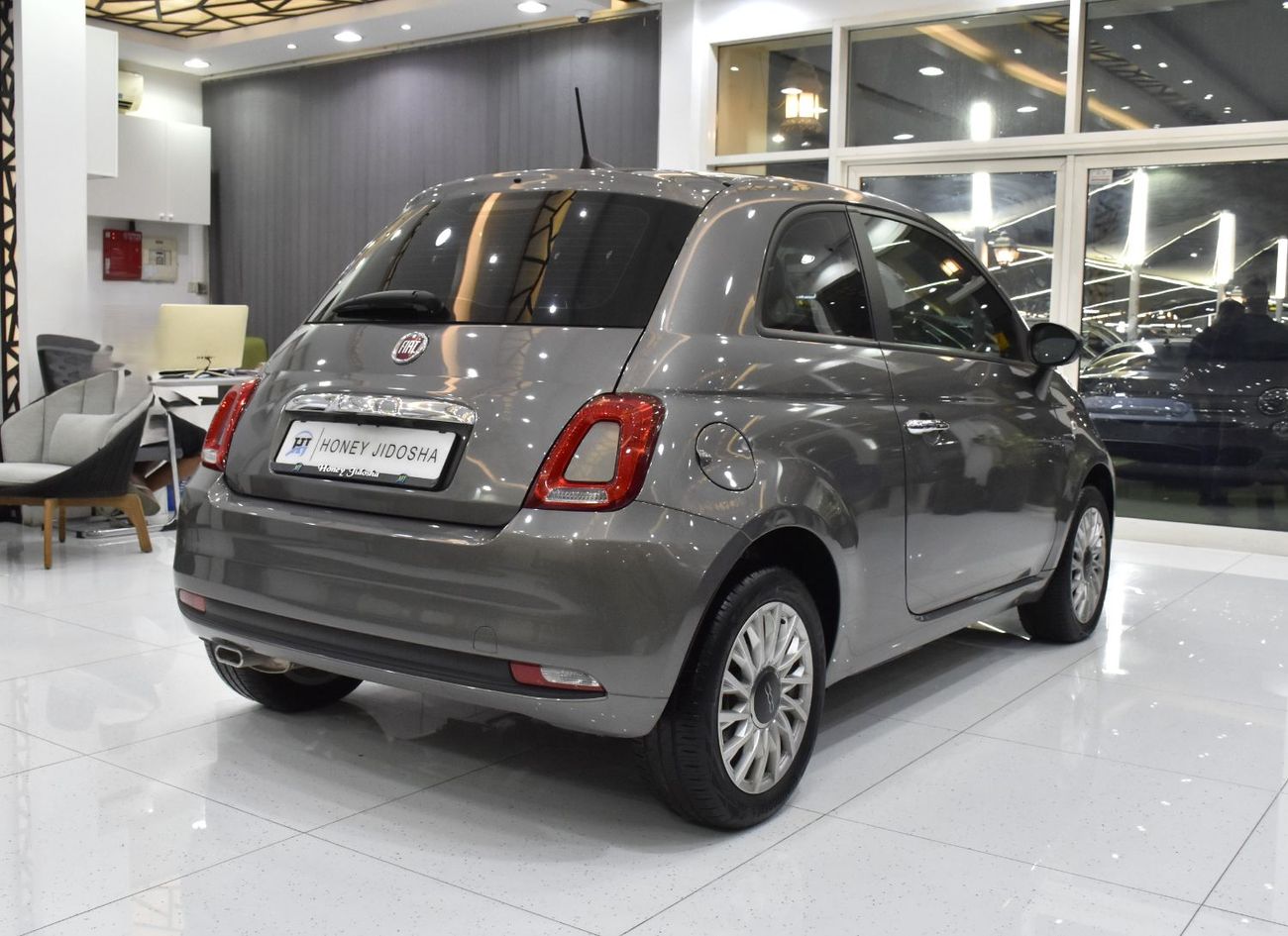 Fiat 500 DOLCEVITA EXCELLENT DEAL for our Fiat 500 Dolcevita ( 2024 Model ) in Grey Color GCC Specs