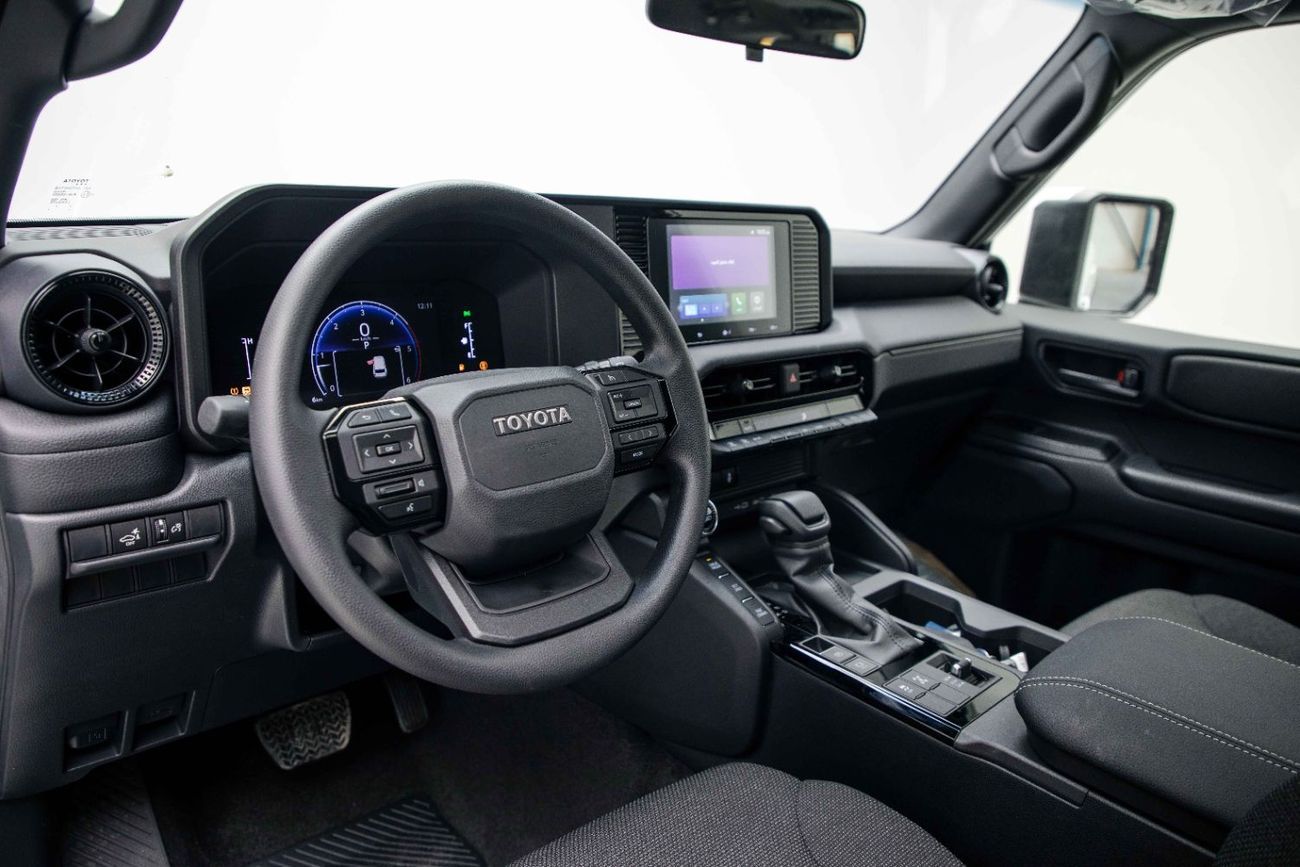 Toyota Prado Standard 2.8L Diesel - Platinum White Inside Black | Export Only