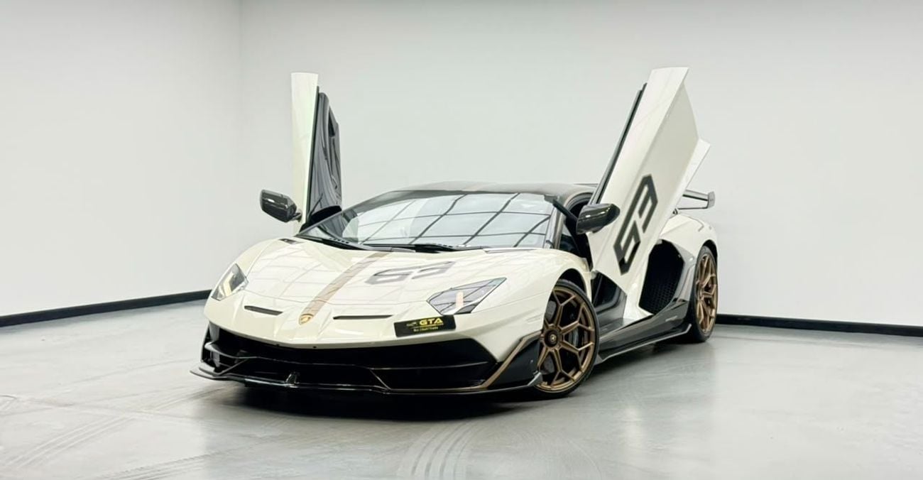 Lamborghini Aventador SVJ 2020 LAMBORGHINI AVENTADOR LP770-4 SVJ 63 EDITION, Warranty, Full LAMBORGHINI Service History, GCC.