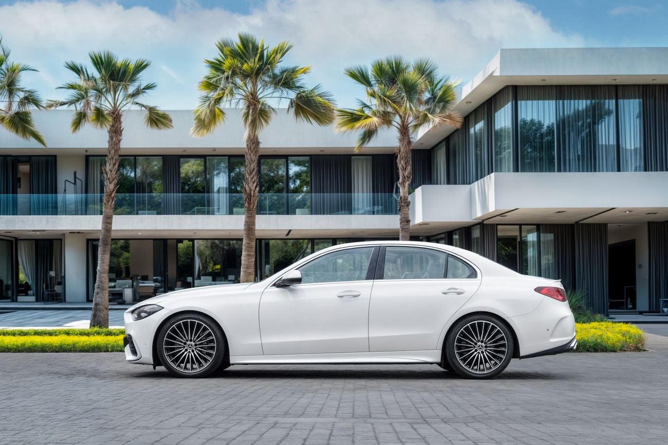 Mercedes Benz C200 AMG Premium Plus | 3,721 P.M | 0% Downpayment | GARGASH WARRANTY!
