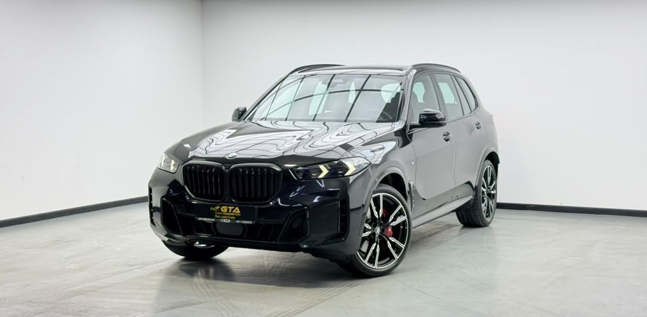 BMW X5 XDRIVE40i EXCLUSIVE M SPORT PACKAGE 2025 BMW X5 xDrive40i M-Sport, 2030 BMW Warranty + Service Pack, Low Km, Fully Loaded, GCC