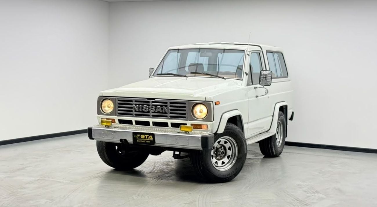 Nissan Patrol 1982 Nissan Patrol Safari, Classic 3-Door 4x4, GCC Specs.