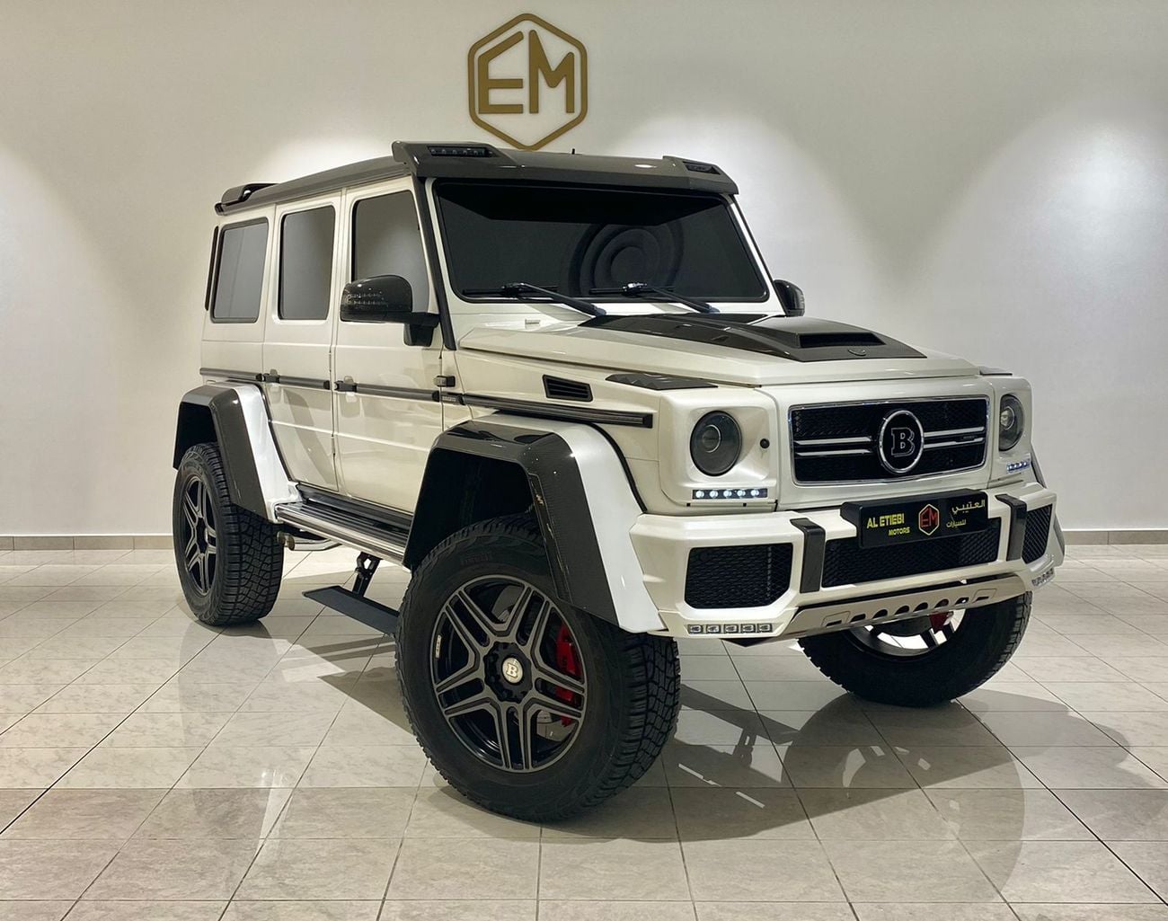 مرسيدس بنز G 63 AMG 4X4² GCC Spec - Full Option - Original Brabus