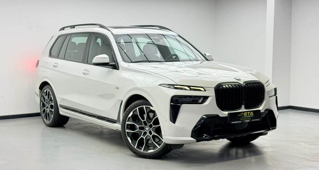 BMW X7 40i LUXURY 2023 BMW X7 xDrive40i, 2028 BMW Warranty + Service Pack, Full BMW Service History, GCC