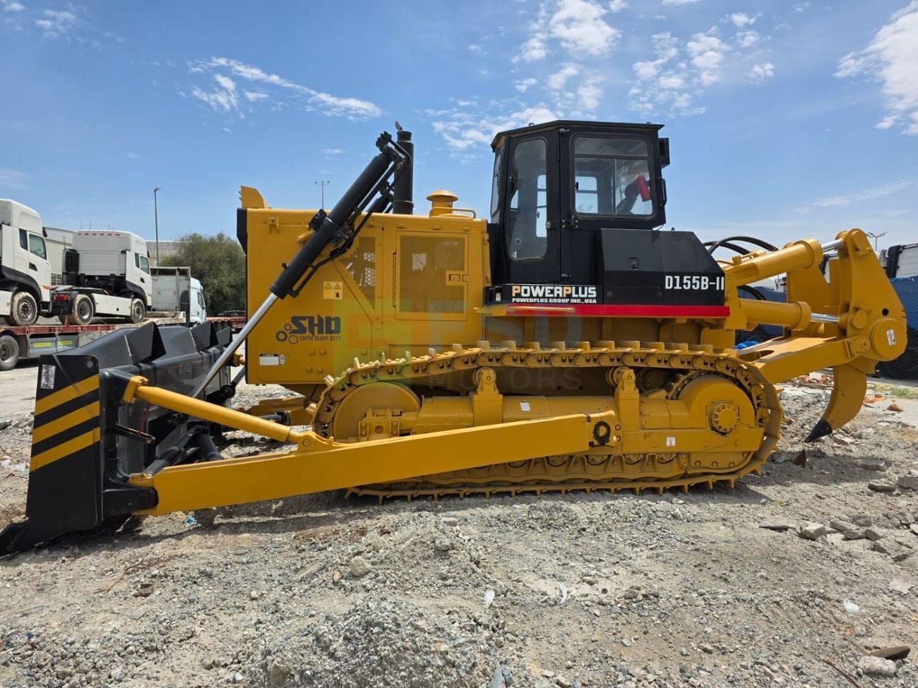 اخرى Powerplus D155B-II Crawler Bulldozer MY-2023