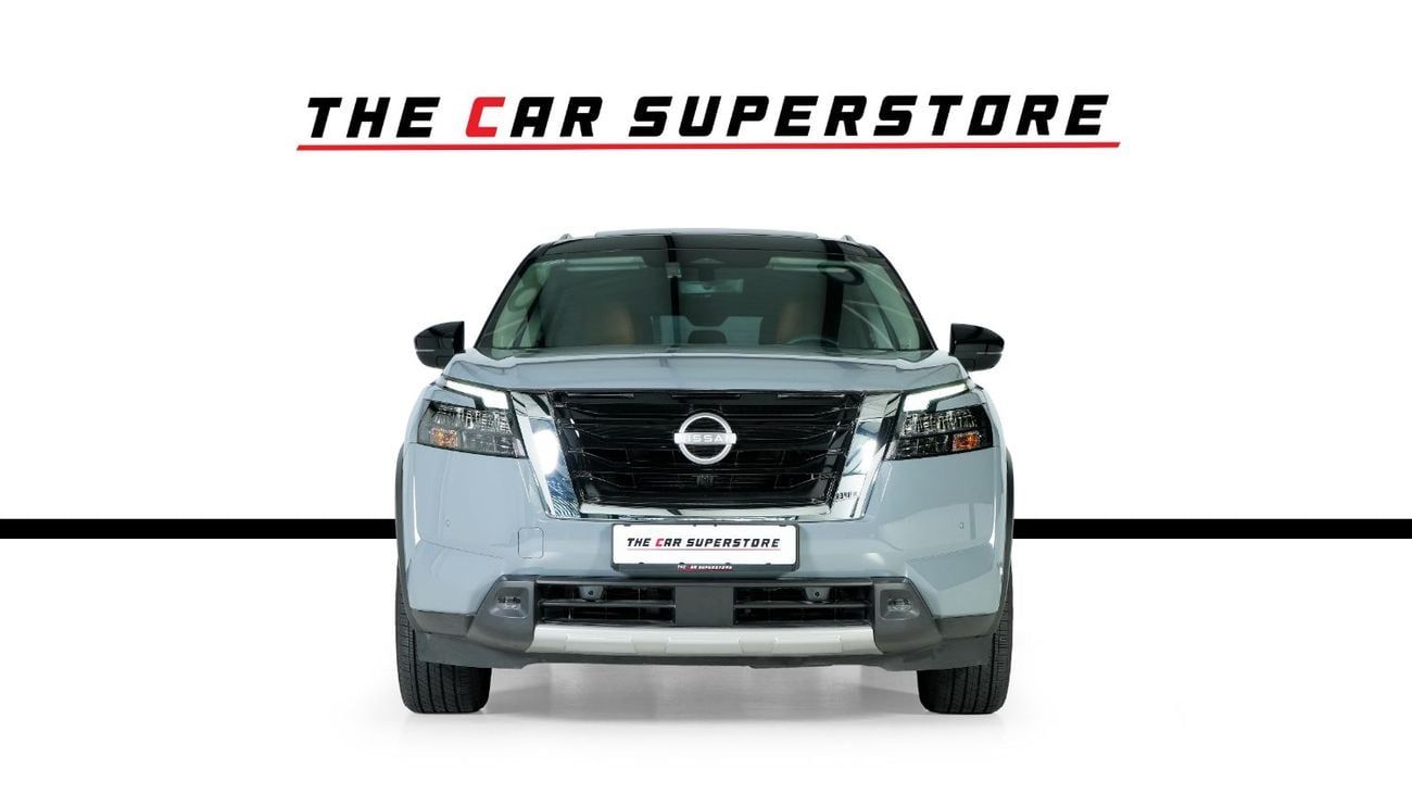 Nissan Pathfinder SL 4WD-7 Seats-Low Mileage-warranty valid till 2031 & service contract valid till 2029