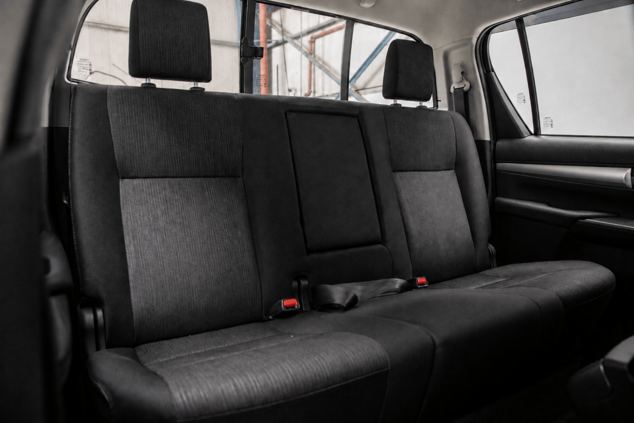 Toyota Hilux GLX 2.4L Diesel - Grey Metallic Inside Black | Export Only