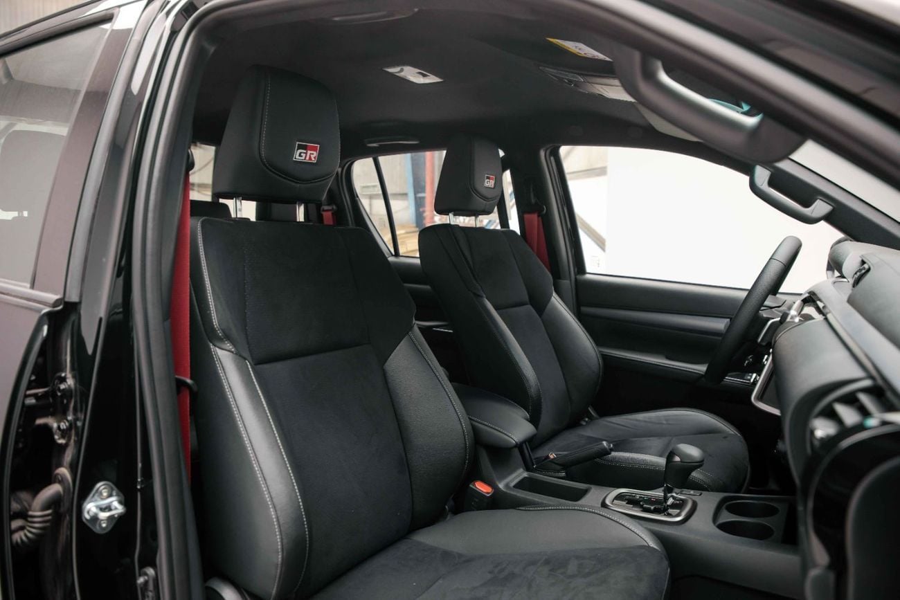 Toyota Hilux GR SPORT 4.0L - Attitude Black Inside Black | Export Only