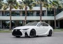 لكزس IS 350 IS 350 F Sport Prestige | 4,505 P.M | 0% Downpayment | Lexus Warranty!