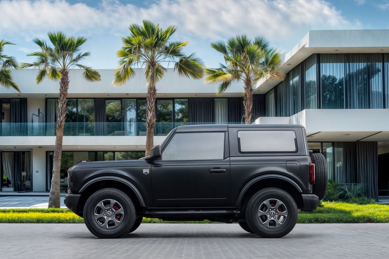 Ford Bronco Big bend Bronco | Black Wrapped | 2025 | 3,525 P.M | 0% Downpayment | Warranty & Service