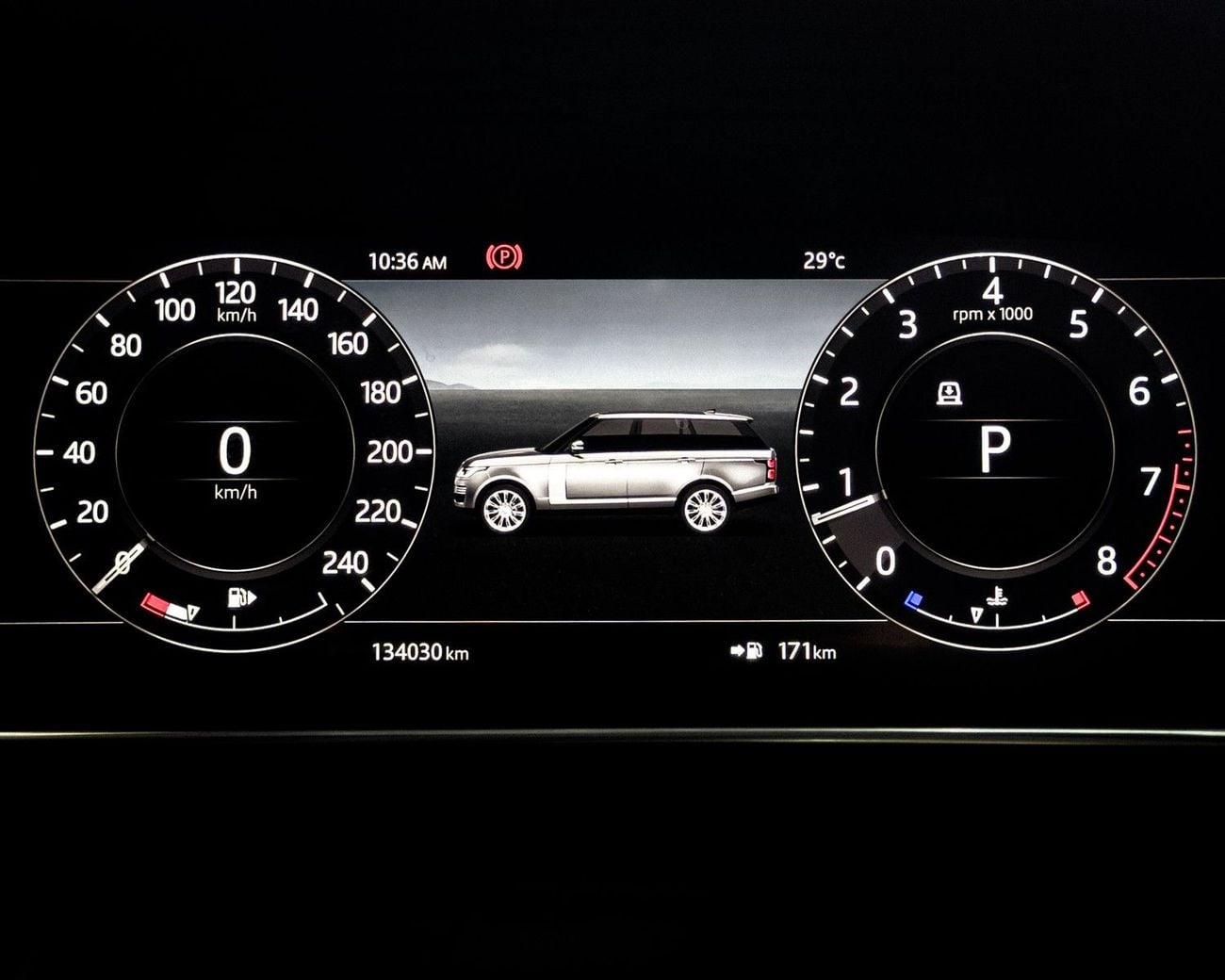 Land Rover Range Rover HSE Land Rover Range Rover 2019 GCC specs