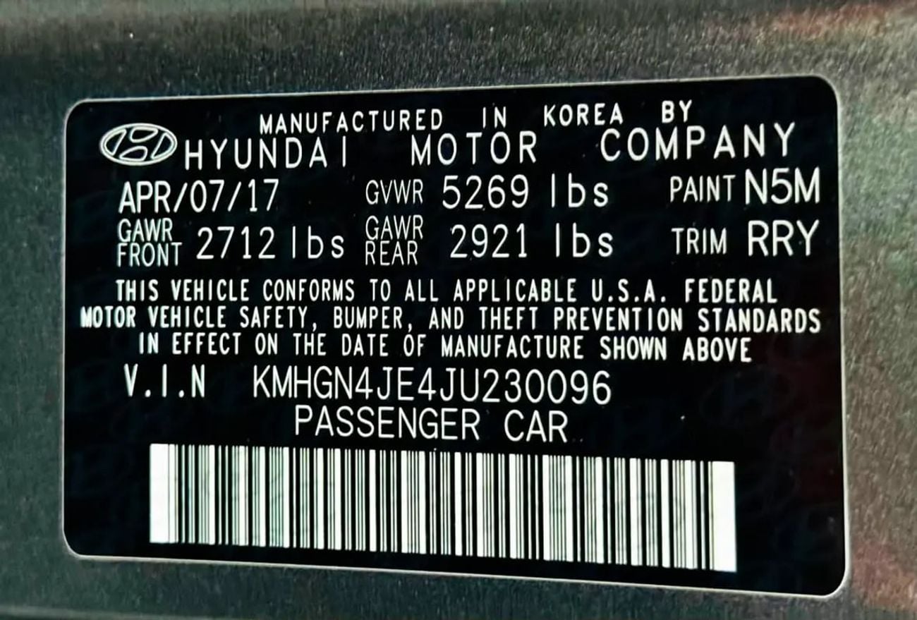 Genesis G80 PLATINIUM American Specs