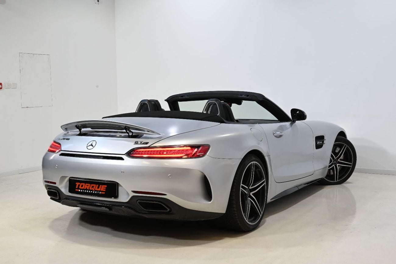 Mercedes Benz AMG GT C 2018 Mercedes-AMG GT C Roadster, Full Service History, Excellent Condition, GCC
