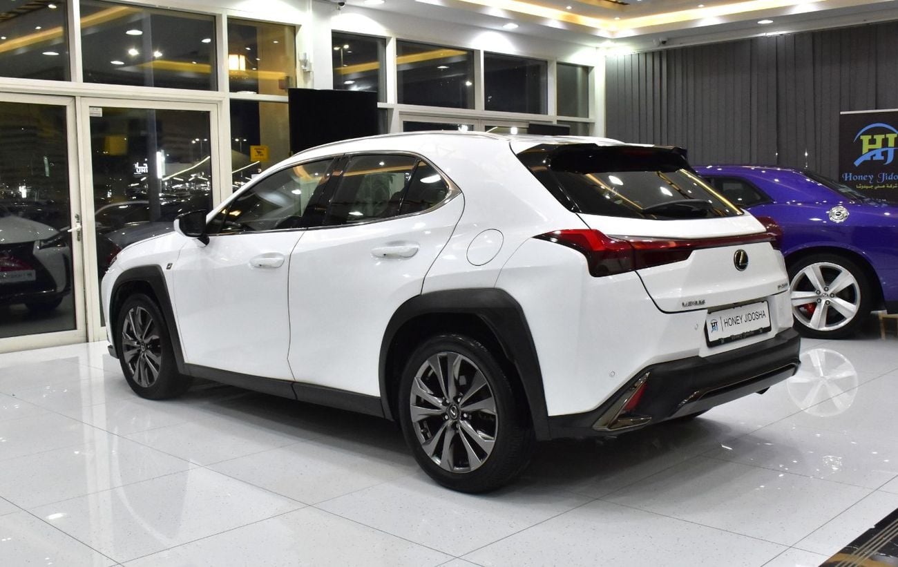 Lexus UX200 EXCELLENT DEAL for our Lexus UX200 F-Sport ( 2020 Model ) in White Color GCC Specs