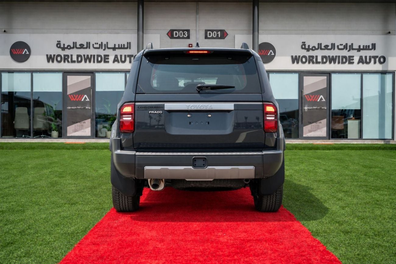 تويوتا برادو PRADO 2.8 DIESEL LIMITED AUTOMATIC FOUR WHEEL DRIVE 7 SEATS 5 DOOR