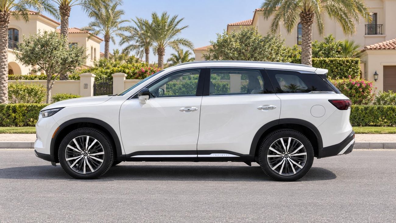 Infiniti QX60 SENSORY 2023 | AED 2225/Month | 0 DP | 30 Day Return | Warranty | Service History