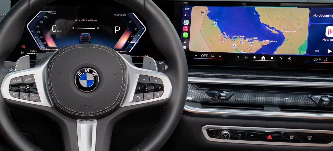 BMW X5 XDRIVE40i M SPORT Masterclass Shadow Line Low KM • Warranty + Service Package • GCC