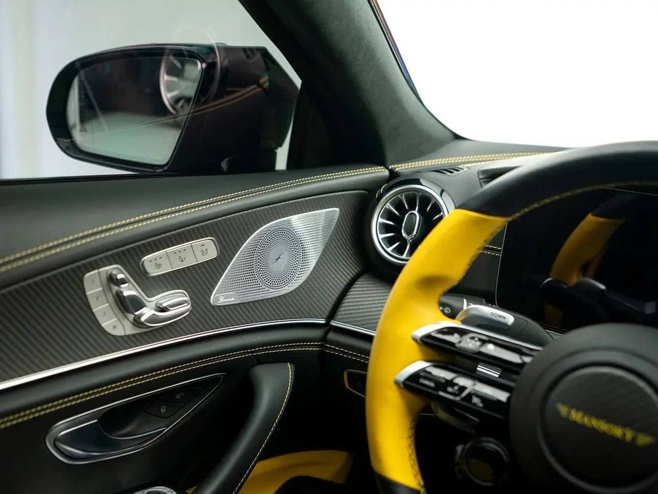 Mercedes Benz AMG GT 63 S E PERFORMANCE MANSORY CARBON-FIBRE CONVERSION | 22-INCH MANSORY WHEELS | BESPOKE INTERIOR
