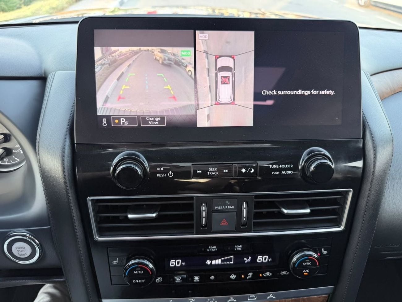 Nissan Armada SL full option 360 camera, sunroof