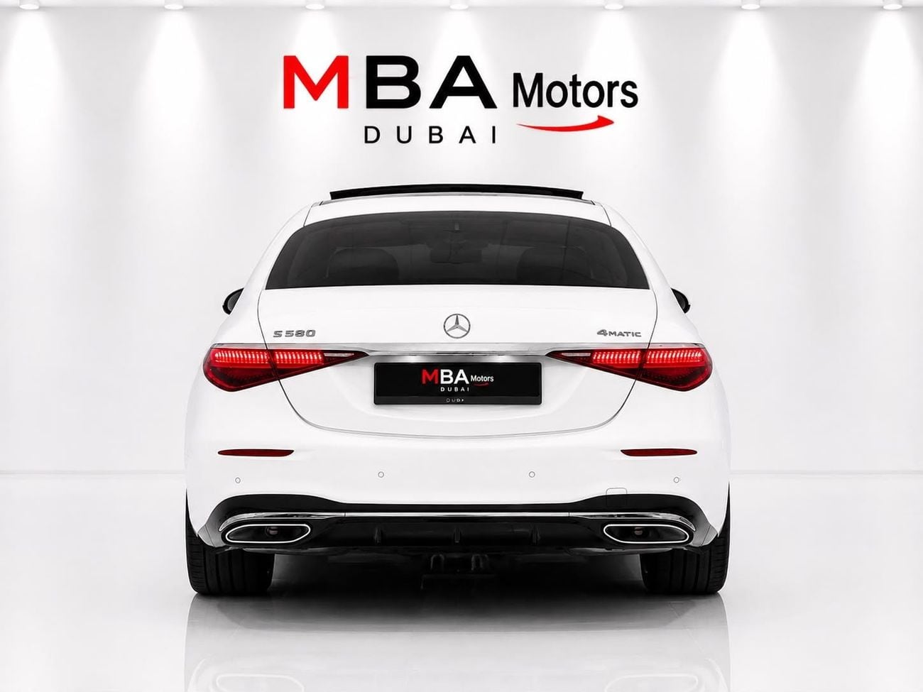 مرسيدس بنز S 580 4MATIC محرك V8 بقوة 500 حصان