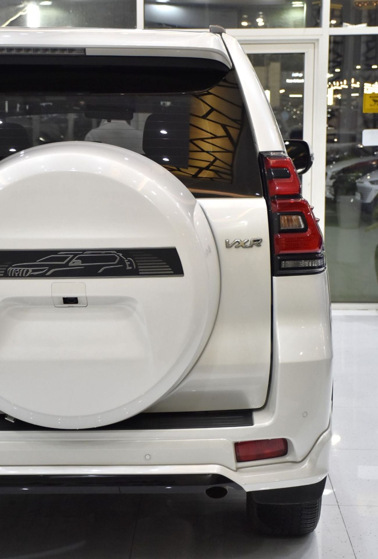 Toyota Prado VXR EXCELLENT DEAL for our Toyota Prado VXR ( 2023 Model ) in White Color GCC Specs