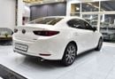Mazda 3 EVOLVE EXCELLENT DEAL for our Mazda 3 ( 2023 Model ) in White Color GCC Specs