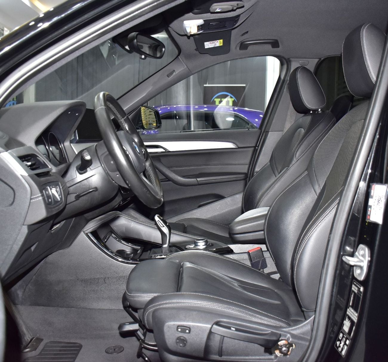 BMW X1 . EXCELLENT DEAL for our BMW X1 M-Kit xDrive18d ( 2021 Model ) in Black Color European Specs