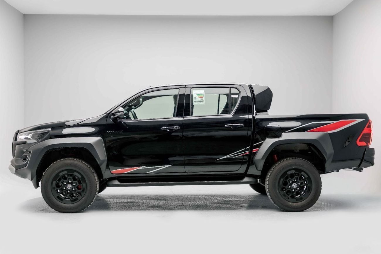 Toyota Hilux GR SPORT 4.0L - Attitude Black Inside Black | Export Only