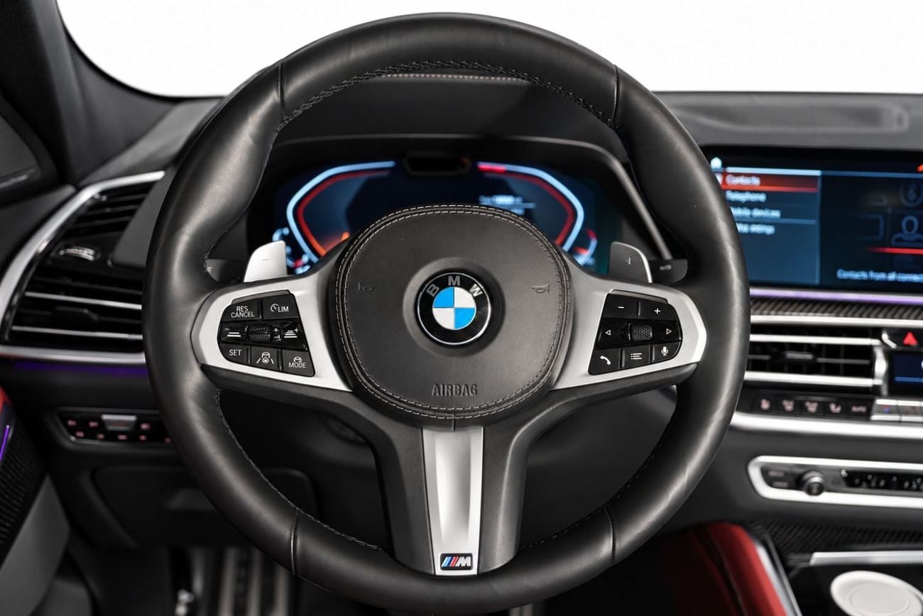 بي أم دبليو X6 40i M SPORT EXCLUSIVE بي إم دبليو X6 XDRIVE 40I M KIT موديل 2021 بمواصفات دول مجلس التعاون الخليجي
