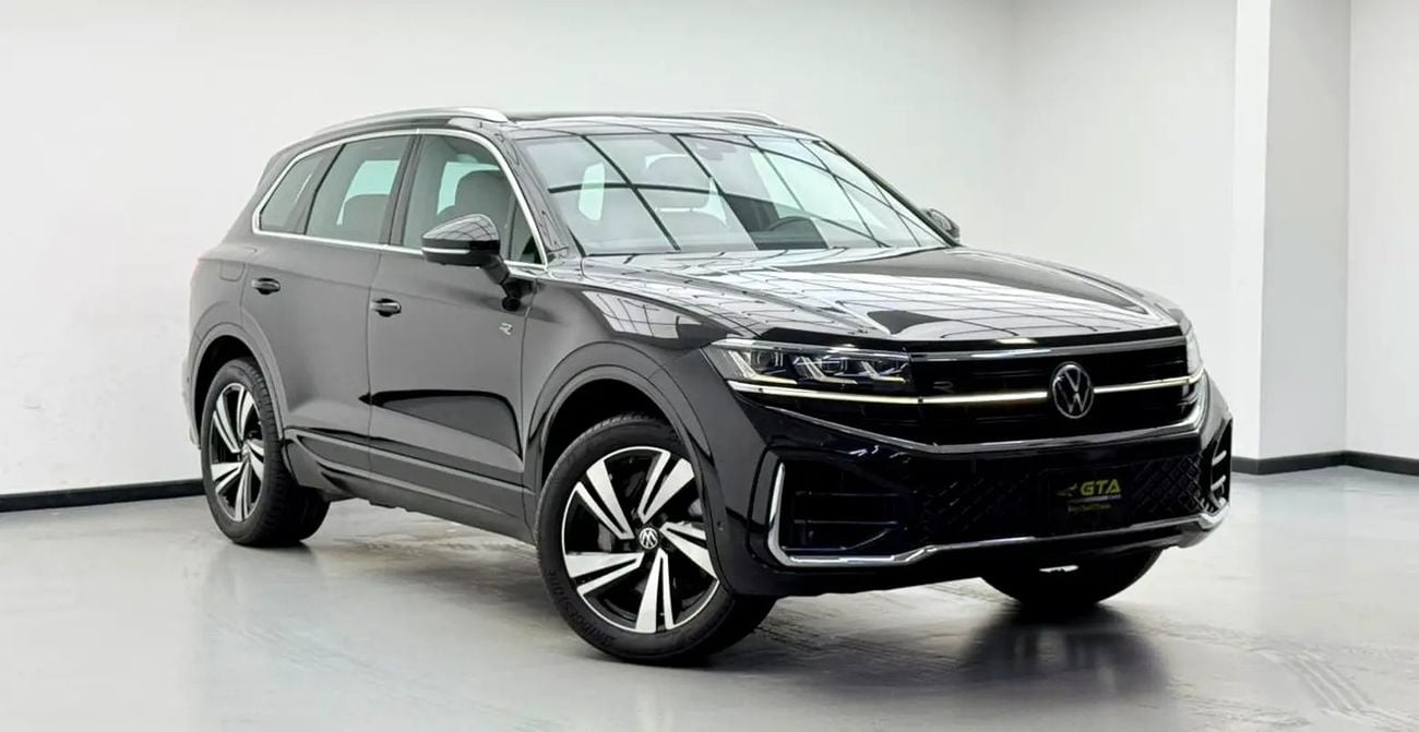 Volkswagen Touareg R-Line, VW Warranty + Service Pack, Full VW Service History, GCC