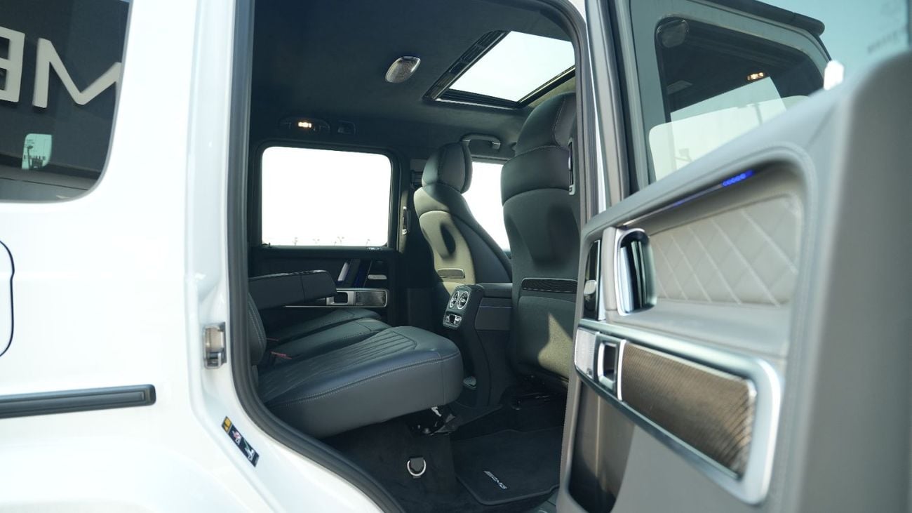 مرسيدس بنز G 63 AMG STANDARD PEARL WHITE 2026MY Export Only