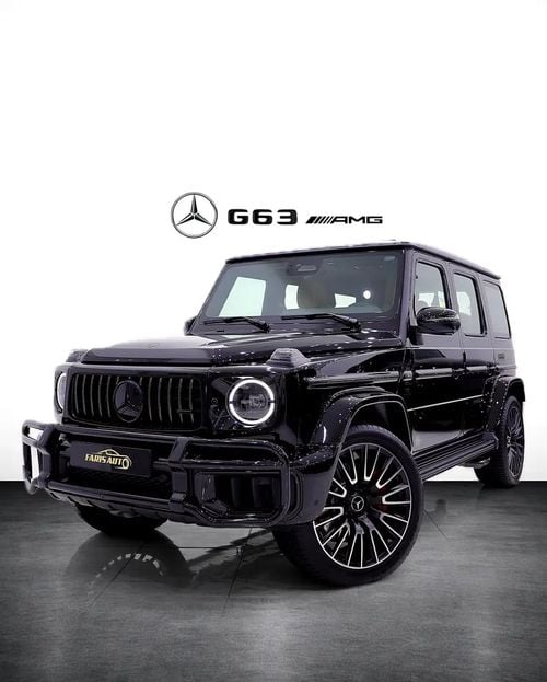 Mercedes Benz G63 AMG G63 GCC MANUFAKTUR EDITION +DOUBLE NIGHT PACKAGE CARBON INT+ 5 YEARS WARRANTY + FREE NANO COATING