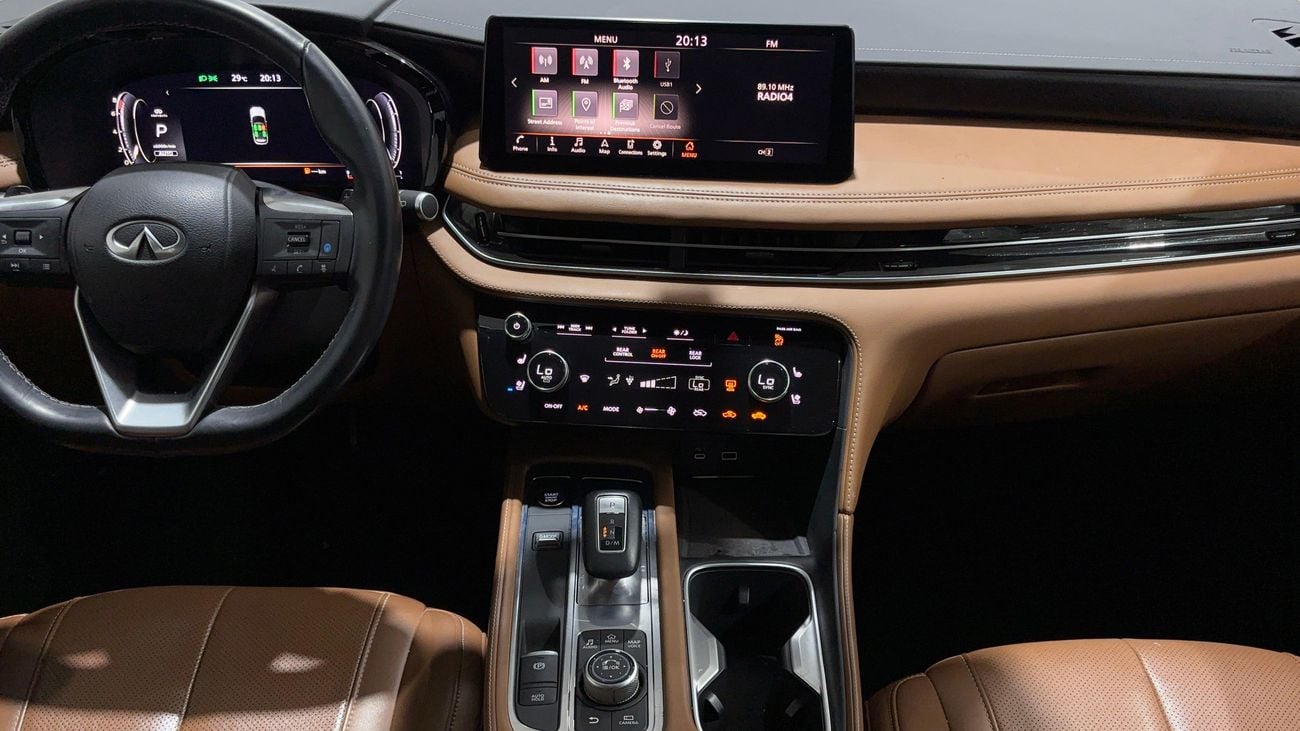 Infiniti QX60 SENSORY 2023 | AED 2225/Month | 0 DP | 30 Day Return | Warranty | Service History