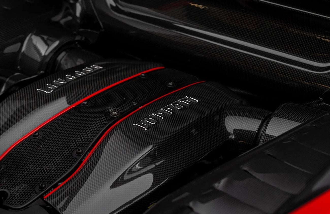 Ferrari 488 Pista High Spec 3.9L V8 Twin-Turbocharged Engine