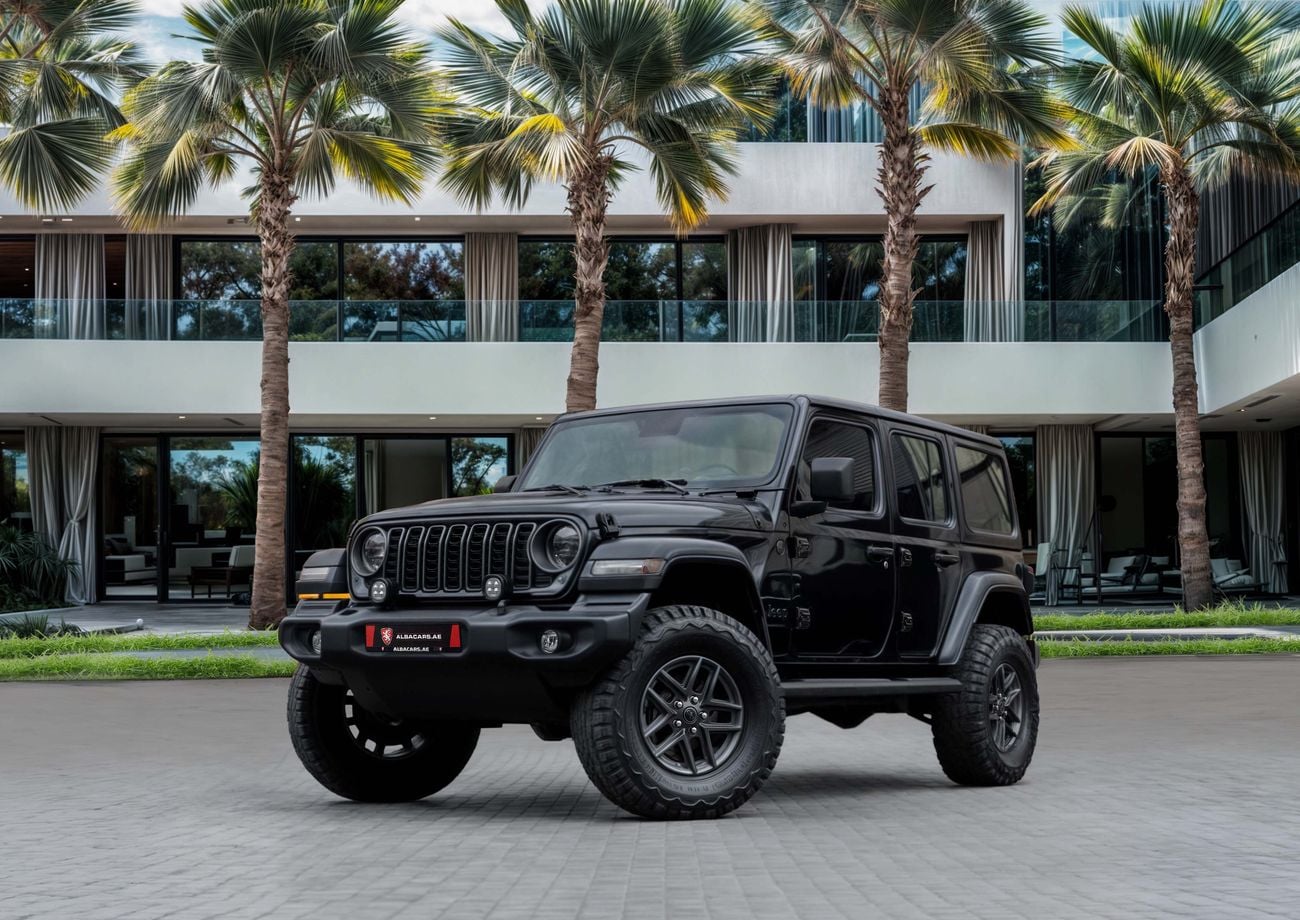 Jeep Wrangler Unlimited Sahara Wrangler Unlimited Sahara | 3,721 P.M | 0% Downpayment | SAHARA JEEP WARRANTY & SERVICE 2028!
