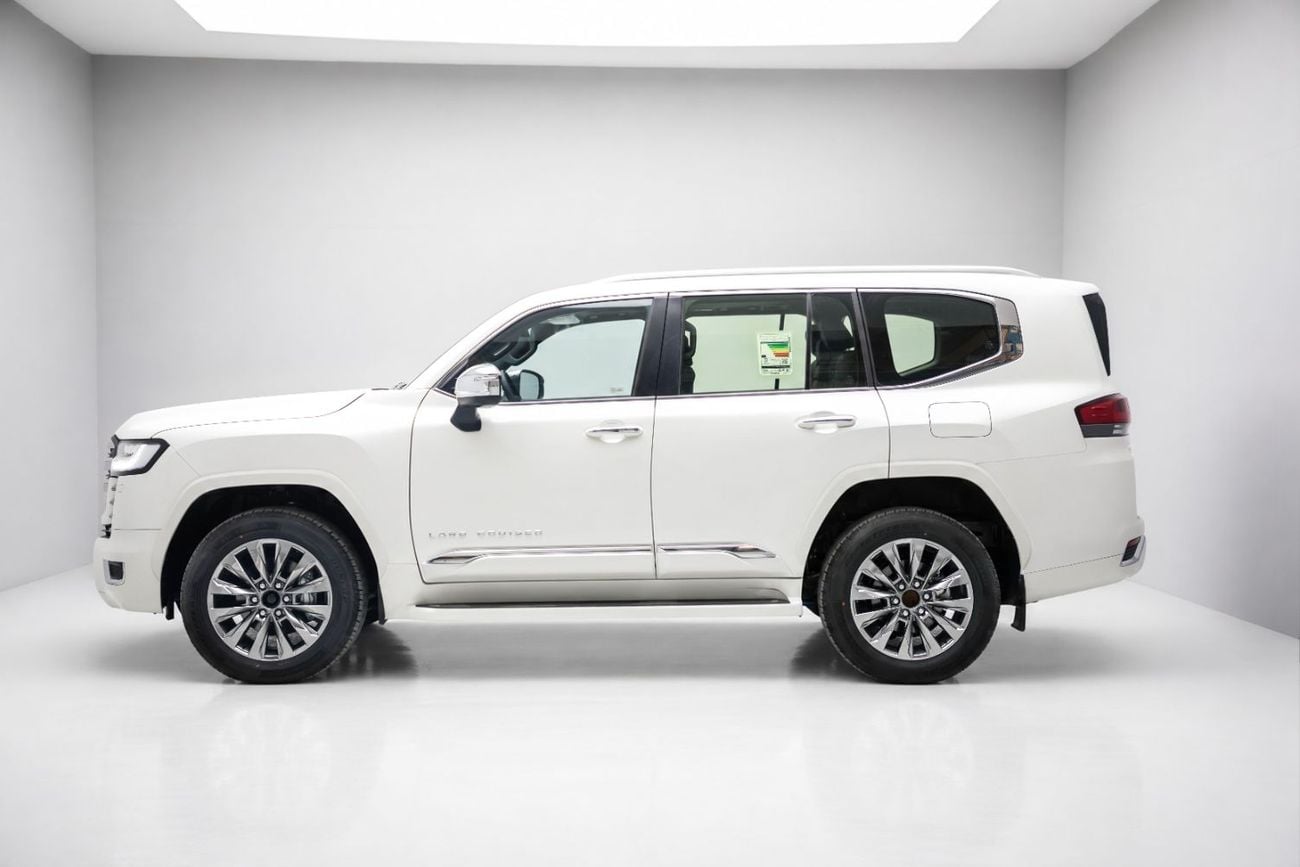 Toyota Land Cruiser VX LC300 3.5L - Pearl White Inside Black | Export Only