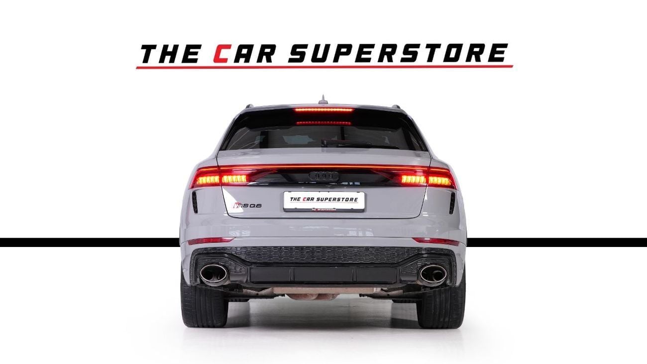 Audi RSQ8 STANDARD TFSI quattro 4.0L GCC-Nardo Grey-AKRAPOVIC Sports Exhaust System-Black Interior
