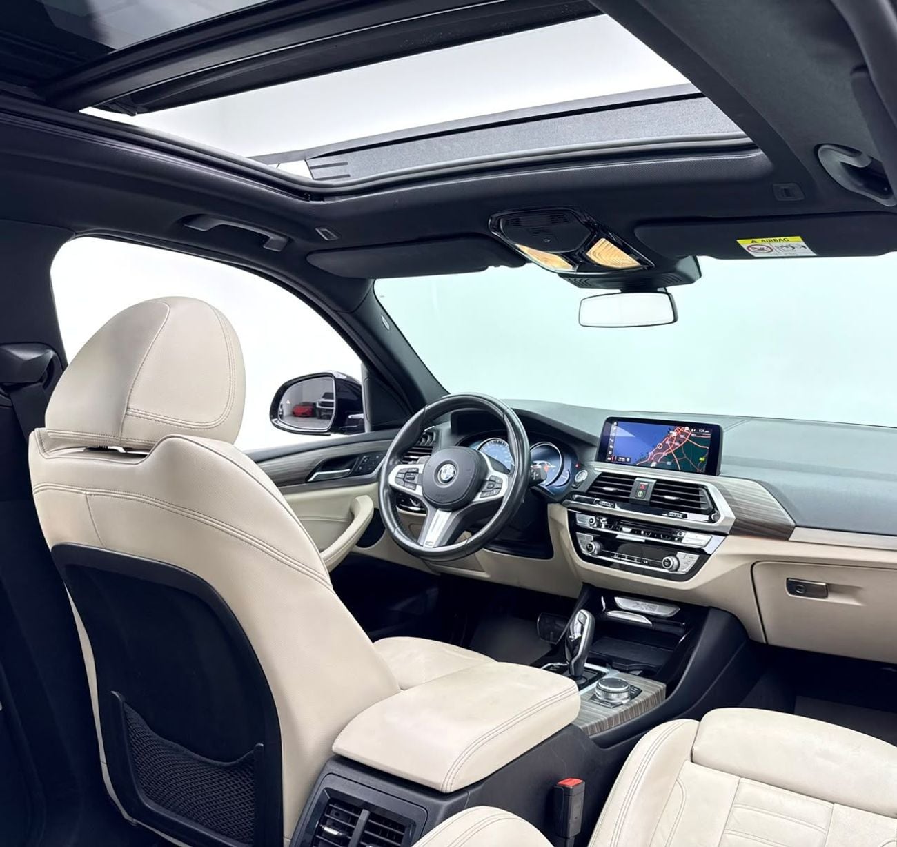 بي أم دبليو X3 XDRIVE 30i M SPORT بي إم دبليو X3 xDrive30i M-Sport موديل 2019، ضمان، سجل صيانة كامل، حالة ممتازة، خليجية