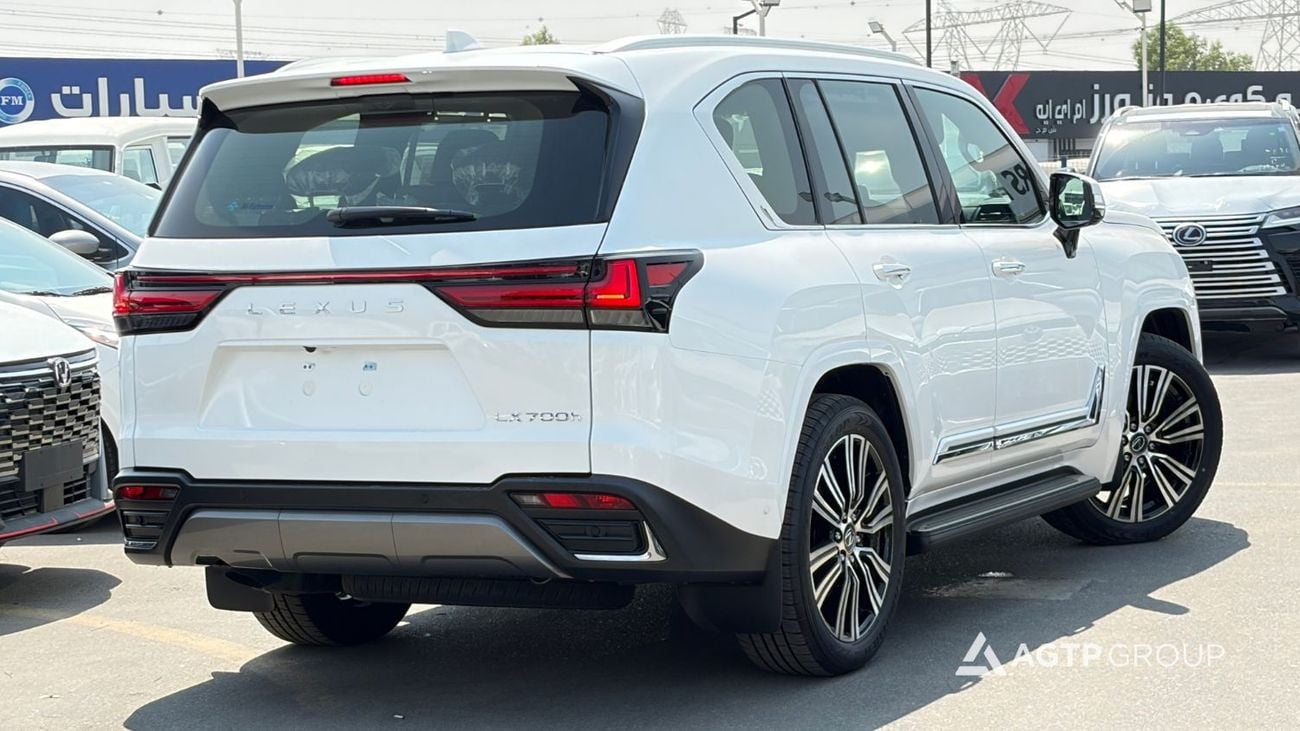 لكزس LX 700h سيجنتشر محرك هجين ثنائي التوربو سعة 3.5 لتر | كامل المواصفات | جلد عنابي | دفع رباعي | 2026 | مواصفات خليجية