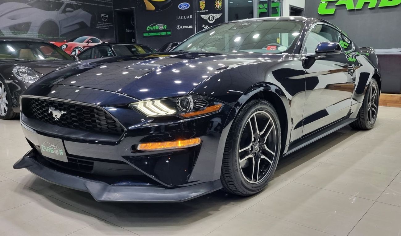 Ford Mustang FORD MUSTANG ECOBOOST 2021 WITH ONLY 7K KM IN PERFECT CONDITION FOR 89K AED