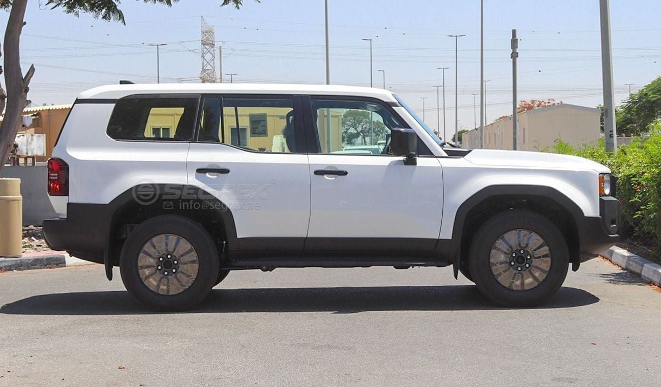 Toyota Prado TX . 2.4L . 8-Speed Automatic . Turbo Petrol . 4WD . 7 Saets . 5 Doors For Export