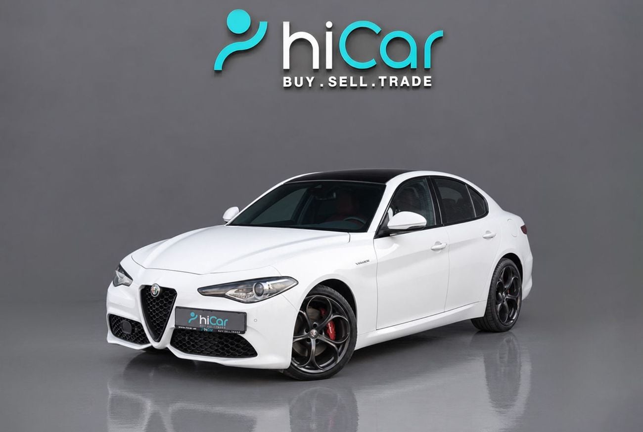 Alfa Romeo Giulia VELOCE AED 1,724 P.M • 0% Downpayment • Alfa Romeo Giulia Veloce • Agency Warranty And Service Contract